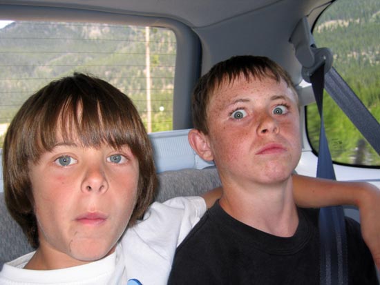 2006 family reunion in Yellowstone National Park